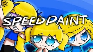 Blue TeamPPGPPNKG amp RRBSpeedPaint [upl. by Garling]