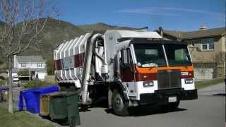 Burrtec Waste Garbage Truck Compilation [upl. by Hendrick]