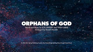 ORPHANS OF GOD  SATB piano track  lyrics [upl. by Ppik]