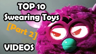 TOP 10 kids toys that SWEAR Top 10 SWEARING childrens play toys part 2 inc hatchimals phones tanks [upl. by Refinnaj]