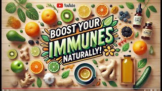 5 Natural Remedies to Boost Your Immune System  Stay Healthy Naturally [upl. by Ribal]