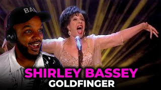 🎵 Shirley Bassey  Goldfinger REACTION [upl. by Nala]