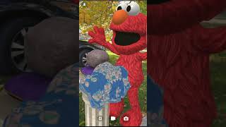 Elmo From Sesame Street Got a New Toy reels fun shorts sesamestreet [upl. by Dosia]