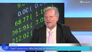 UN RALLYE BOURSIER EN DECEMBRE  Philippe Béchade sur Boursorama TV [upl. by Previdi360]