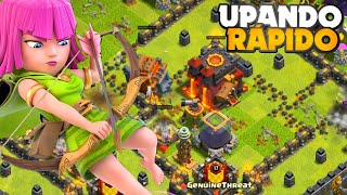 UPANDO O CV10 MUITO RÁPIDO COM ESSA ESTRATÉGIA DE FARM NO CLASH OF CLANS [upl. by Tatianna]