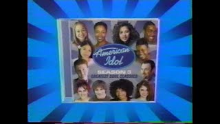 American Idol Season 3  Greatest Soul Classics CD 2004 TV Commercial [upl. by Yleek728]