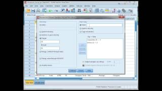 Recode scale variable into categories in SPSS [upl. by Einnaj]