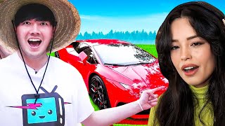 Valkyrae Reacts to OFFLINETV LAST TO LEAVE THE LAMBO WINS A CIRCLE [upl. by Yasmeen]