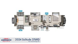 Tour The NEW 2024 Grand Design Solitude 376RD  Available Now at Great American RV [upl. by Kiran639]