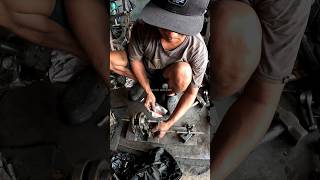 balance manual crankshaft mekanik bengkelmotor youtubeshorts [upl. by Quinn]