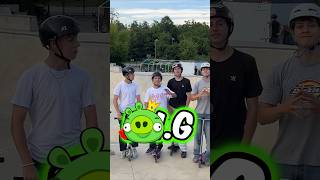 Crazy Team Game of Scoot🔥scooter explore skatepark scoot [upl. by Ynos]