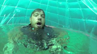 Amazing Underwater Air Bubble Room  Homemade [upl. by Tivad]