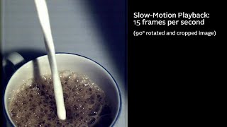 Messy coffee slow motion  Bonito PRO High speed camera [upl. by Niamreg788]