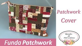 Funda Multiusos de Patchwork portadocumentos tablet ordenador… 064 [upl. by Yelrahc624]