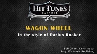 Darius Rucker  Wagon Wheel  Karaoke [upl. by Anaud493]