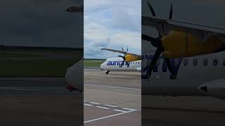 4k aurignyairlines aurigny ATRbroadcast airbus AurignyAirServicesOfficial taxi [upl. by Etna]