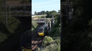 Pendolinos full tilt Northampton pendolino trains [upl. by Ytiak]