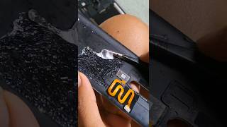 BACK COVER CLEANING cellphone cellphonerepair cleaning satisfying [upl. by Inalel]