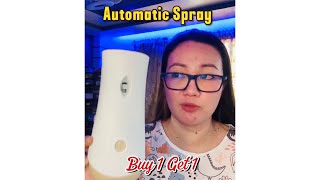 Automatic Spray Air Freshener Review  Glade products [upl. by Zevahc17]