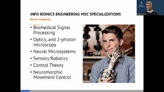 Infobionics Engineering Masters Program  Info session [upl. by Laine]