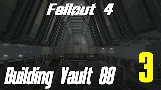 Fallout 4 Lets Play Building Vault 88 Atrium 3 Restuarant and Residential [upl. by Katrine175]