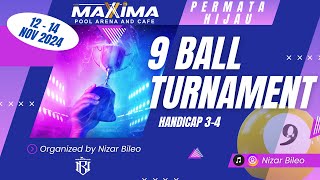 Round 64  Abbas  Labewa Vs Iben  Vno  Maxxima 9Ball Turnament Handicap 4 [upl. by Dlanar821]