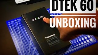 BlackBerry DTEK60 UNBOXING [upl. by Gemma]