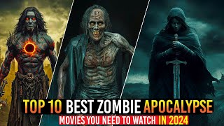 Top 10 Best Zombie Apocalypse Movies World Best Zombie Movies On NETFLIX amp PEACOCK [upl. by Nashoma467]