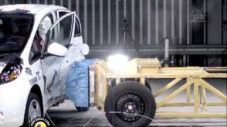 Euro NCAP  Mitsubishi iMiEV  2011  Crash test [upl. by Lory4]