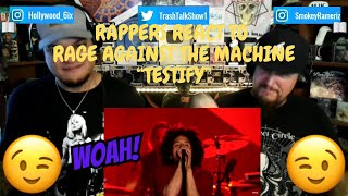 Rappers React To Rage Against The Machine quotTestifyquot LIVE [upl. by Irtak]