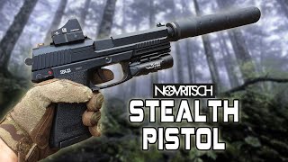 Ultimate Stealth Snipers Sidearm Novritsch SSX23 MK23 [upl. by Adnalue446]