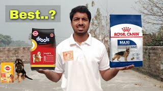 Which is best dog food brands  आपके कुत्ते के लिए बेस्ट फूड ब्रांड कोन सा रहेगा [upl. by Ari904]