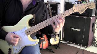 Fender Malmsteen Strat test drive [upl. by Fita]