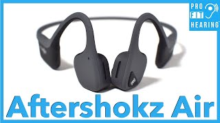 Bone Conduction Headphones  Aftershokz Air REVIEW [upl. by Annawak]