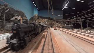 The most precise model railway layout in the world  Cab ride in the Kaeserberg rail museum 鉄道模型 [upl. by Yaron]