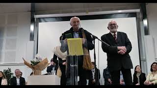 Dr Bernard GIRAL remise de la médaille de Fontvieille [upl. by Hsetim]