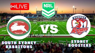 🔴LIVE Score  South Sydney Rabbitohs vs Sydney Roosters  NRL Round 27  090624 [upl. by Natelson]