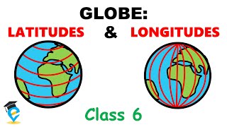 GLOBE LATITUDES AND LONGITUDES  Class 6 Geography NCERT Chapter 2  THE EARTH OUR HABITAT [upl. by Nyrtak]