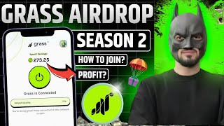 Grass Airdrop Season 2 🪂  Grass Airdrop Complete Guide [upl. by Nomead]