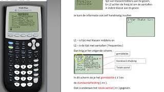 TI 84 Lijsten en boxplot [upl. by Armil581]