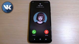 Vkontakte Incoming Call Social apps [upl. by Garnes]