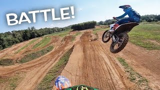 85cc VS 125cc Dangerboy Battles on Rough East Coast Track Gopro Raw [upl. by Eelasor]