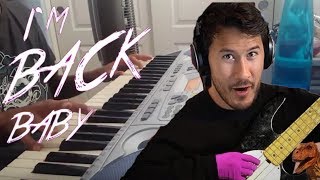 IM BACK BABY  Markiplier Song by Schmoyoho piano  InviZero [upl. by Ailad]