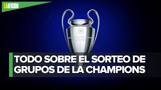 Así quedó el sorteo de la Champions League 202122 [upl. by Hugibert]