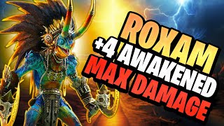 ROXAM Build Guide amp Masteries 2023  RAID SHADOW LEGENDS [upl. by Dosi]