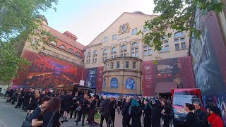 STADTBAD Leipzig zum 30 WGT  LANGE SCHLANGEN mit sehr vielen Besuchern  30 Wave Gotik Treffen [upl. by Zasuwa]