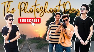 Outdoor photoshoot with Bhai logg😍 Tarin ki patri pa shoot😂 photoshoptutorial [upl. by Aciretehs]