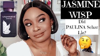 JASMINE WISP Fragrance Review Did Paulina Schar lie Fragrance Collection 2021 [upl. by Leimad]