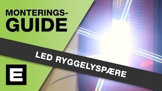 Monteringsguide – LED ryggelys [upl. by Jacinda]