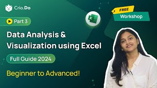 Master Data Analysis amp Visualization Using Excel Part3  Pivot Tables Charts Power Query [upl. by Huttan]